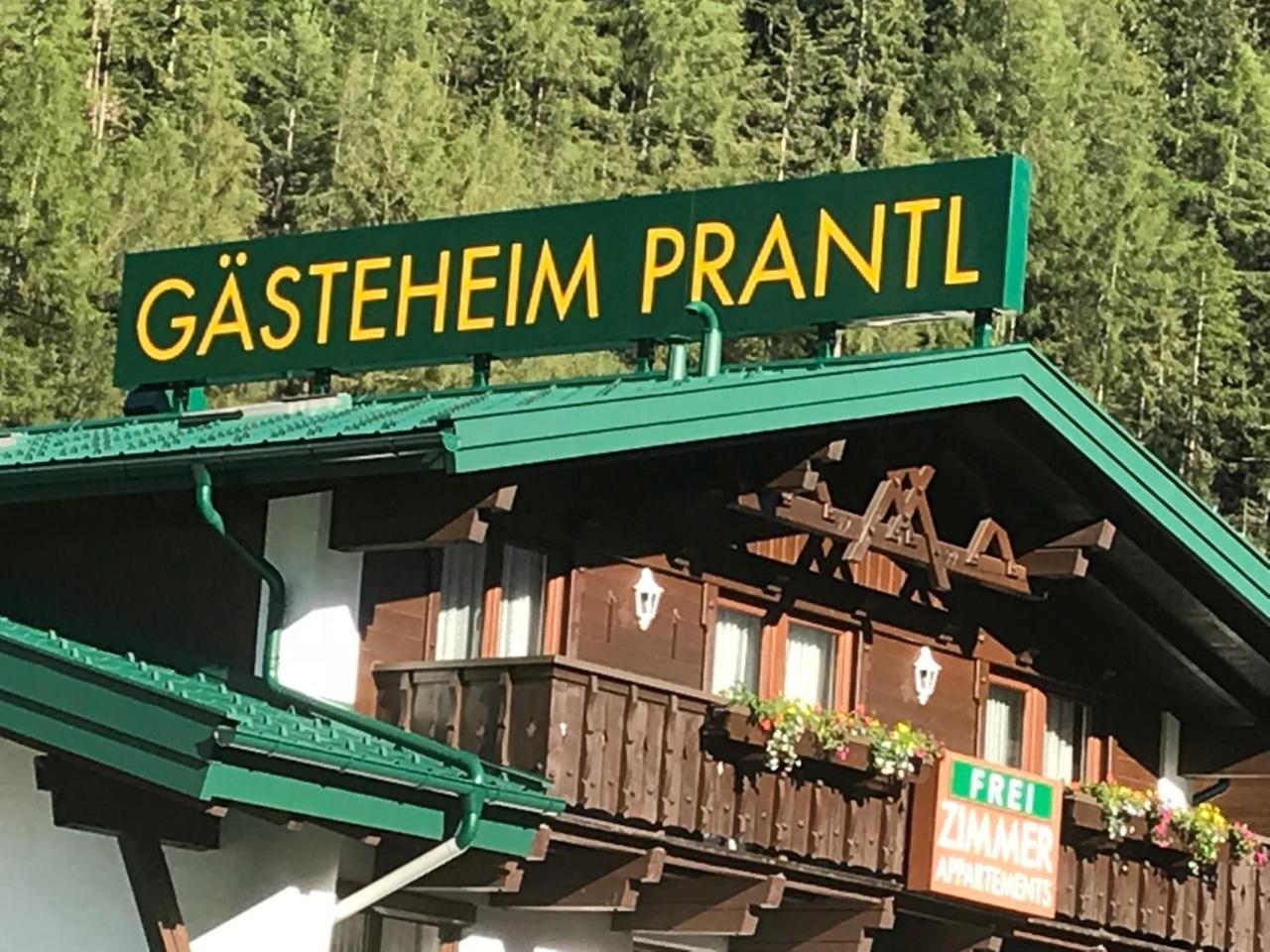 Gaesteheim Prantl Sölden Eksteriør billede